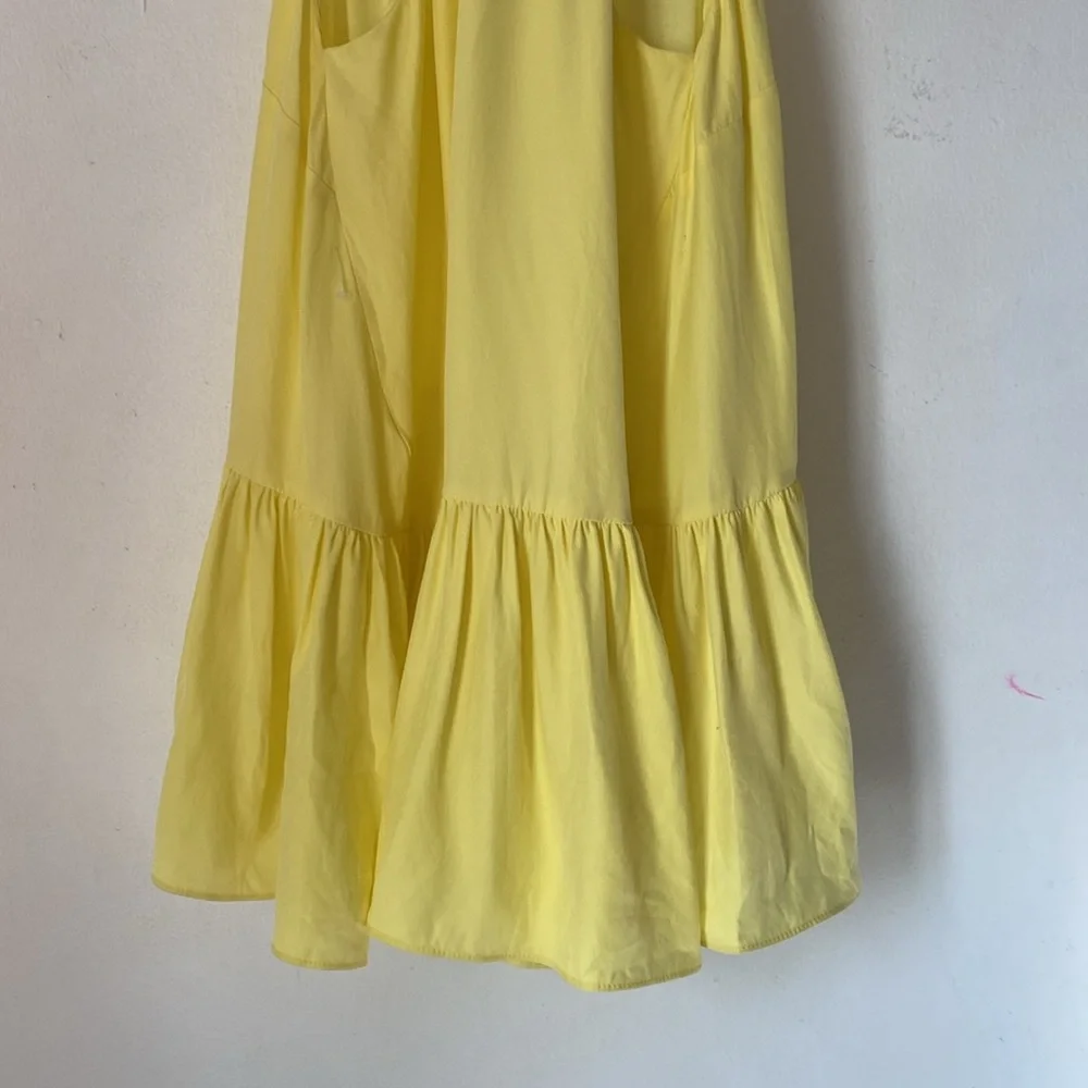 Cinq á Sept S Silk Janet Ruffle Hem Top - Picture 11 of 13